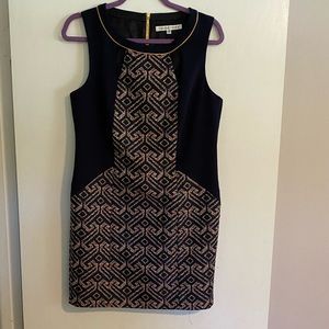 Trina Turk color block dress.